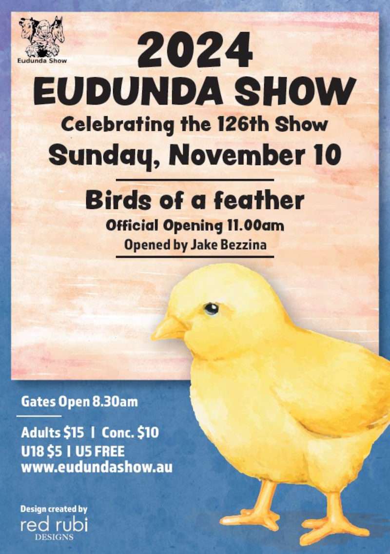 Eudunda Show Poster 2024