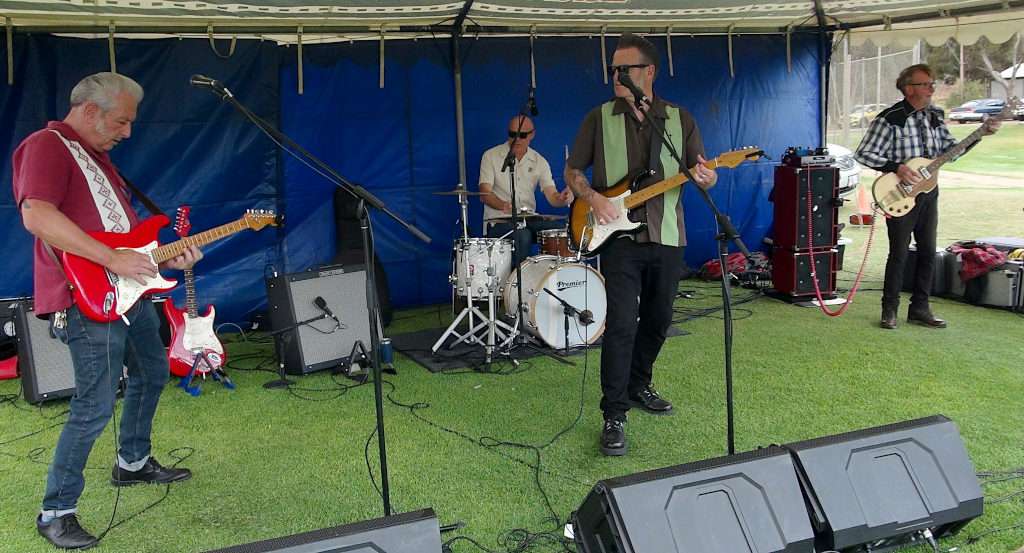 Rock N Roll Band at the Eudunda Show n Shine 2024