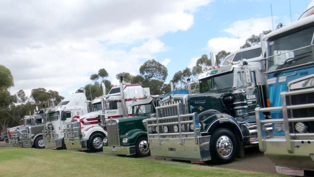 Part of the Trucks Display