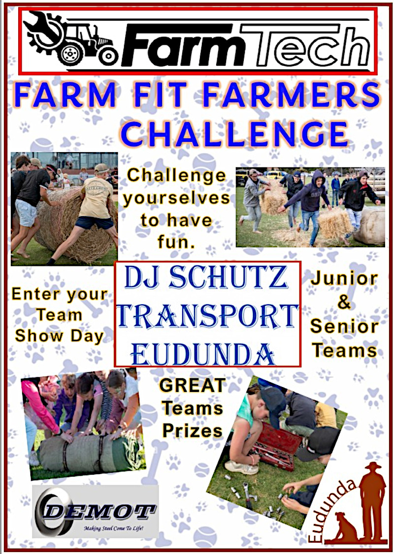 Eudunda Show 2025 - FarmTech Farm Fit Farmers Challenge