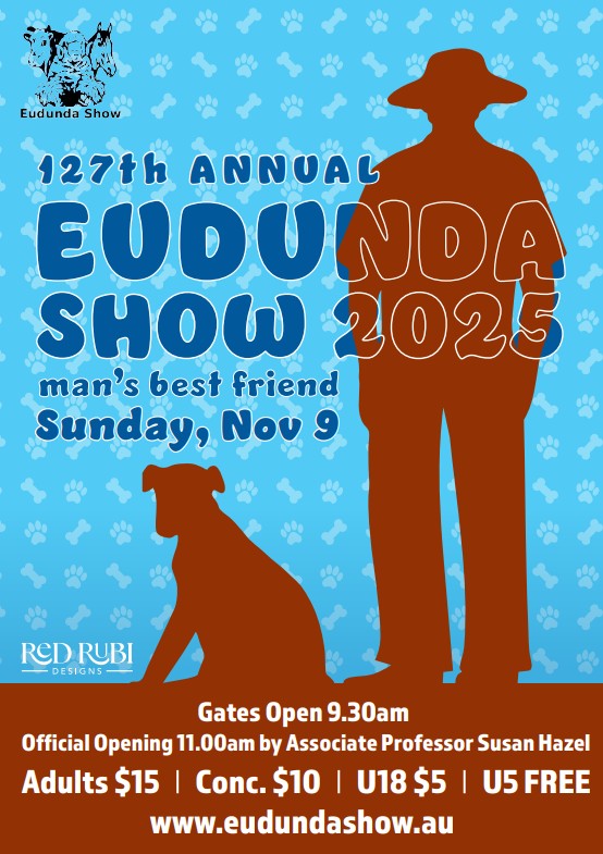Eudunda Show - Sunday 9th Nov 2025 - Poster