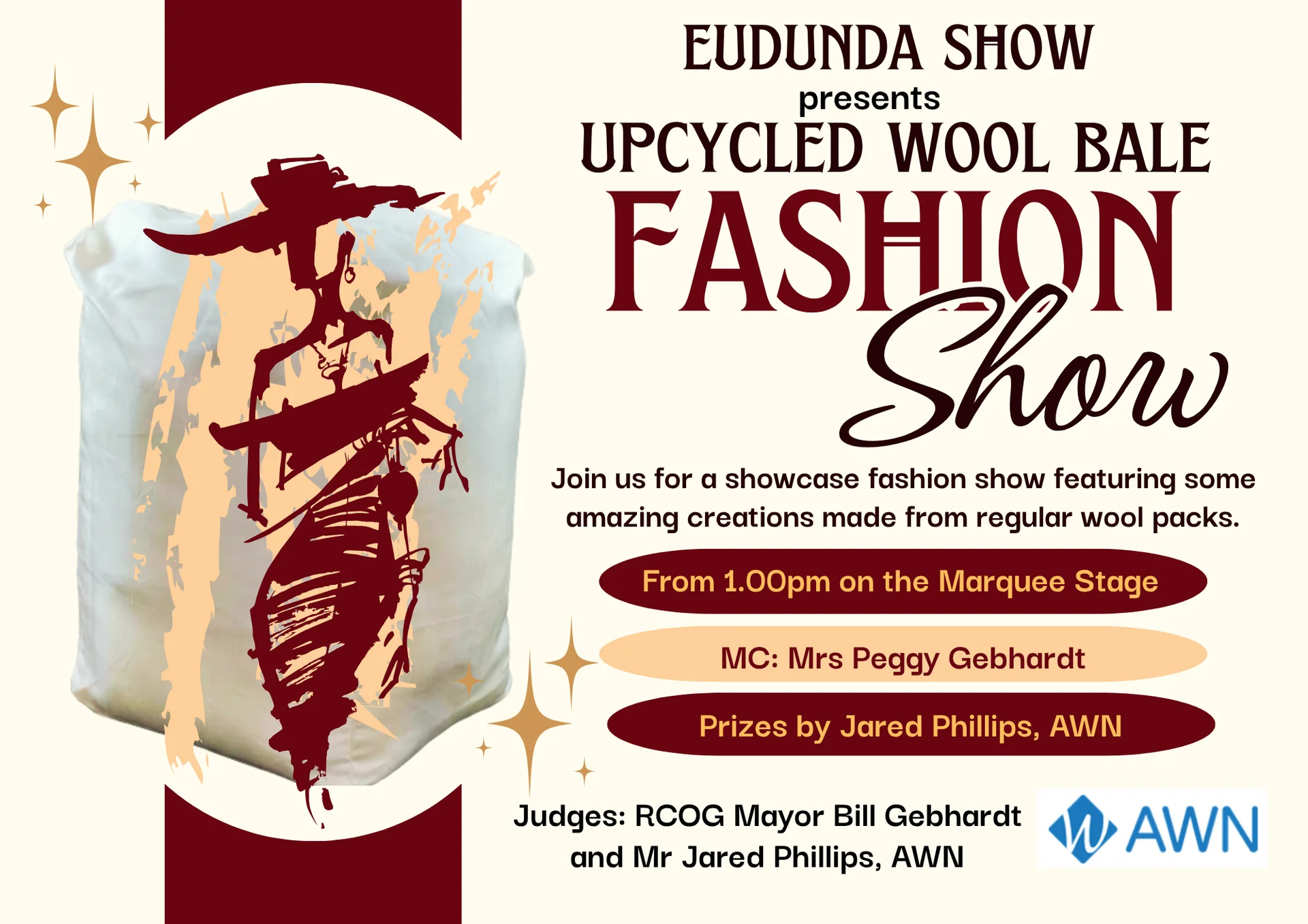 Upcycled Wool Bale Fashion Parade